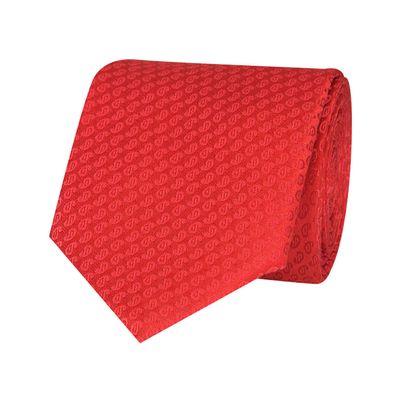 Tiekart men red paisley tie