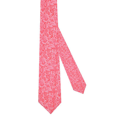 Tiekart men pink paisely  tie