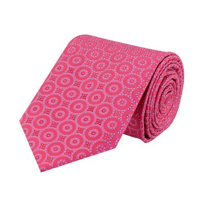 Tiekart men pink polka dot  tie