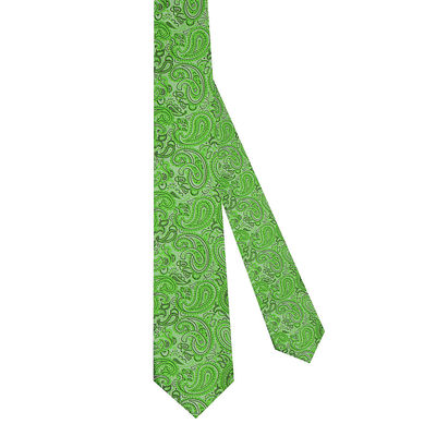 Tiekart men green paisely  tie