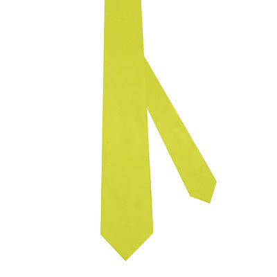 Tiekart men yellow plain solids  tie