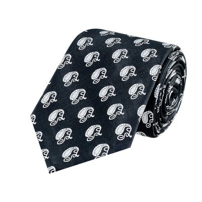 Tiekart men black paisely tie