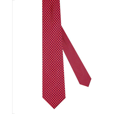 Tiekart men red polka dot  tie