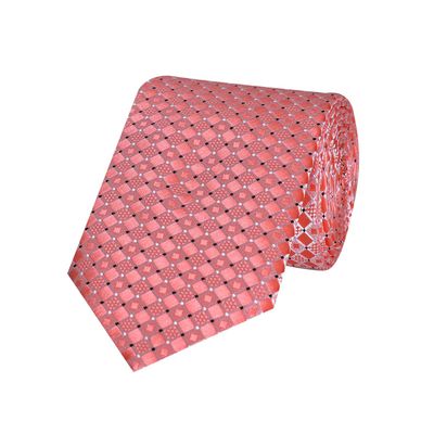 Pink Impression Micro Fiber Necktie for Men