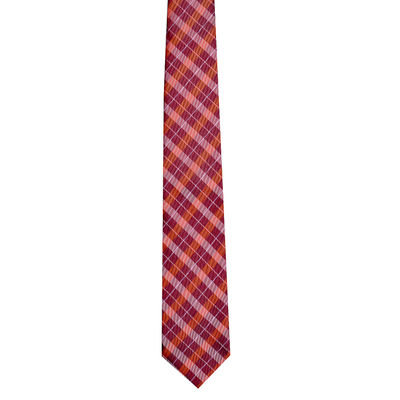 Multi Checks Micro Fiber Necktie for Men
