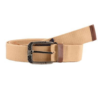 Tiekart men beige belt