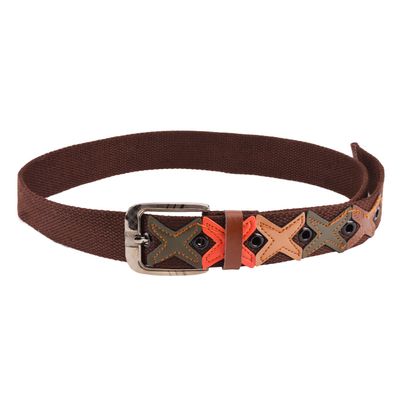 Tiekart men brown belt