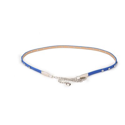 Tiekart women blue stone overlaid  belt