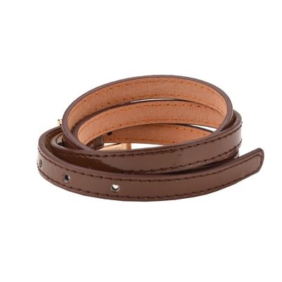 Tiekart women brown stone embedded  belt