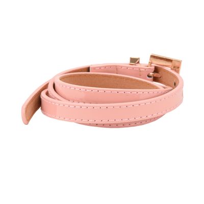 Tiekart women pink stone embedded  belt