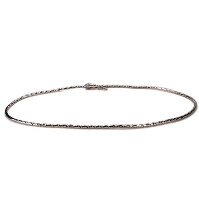 Tiekart women silver stone embedded  belt