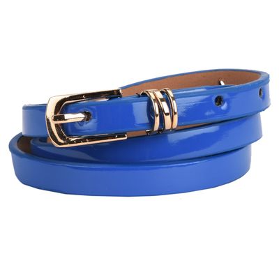 Tiekart women blue plain solids  belt