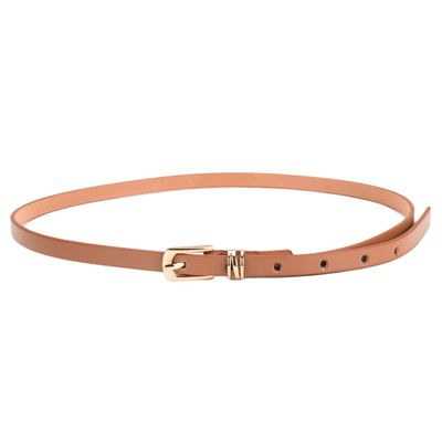 Tiekart women brown plain solids  belt