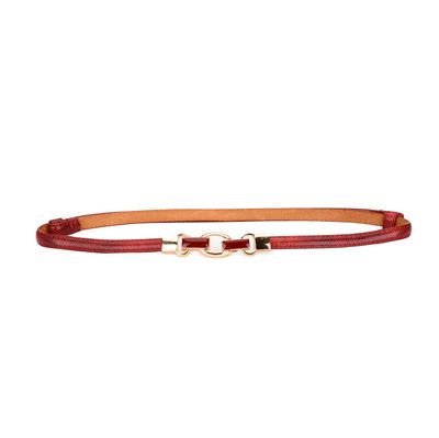 Tiekart women red belt