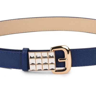 Tiekart women blue stone embedded  belt