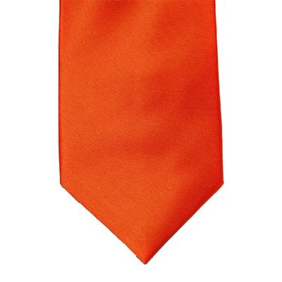 Tiekart men orange tie