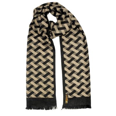 Tiekart men brown scarf