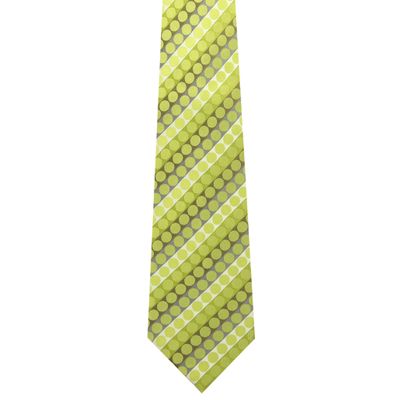 Tiekart men green striped tie