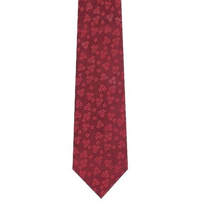 Tiekart men maroon floral tie