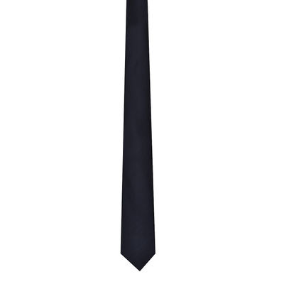 Black Plain Skinny Ties for Men