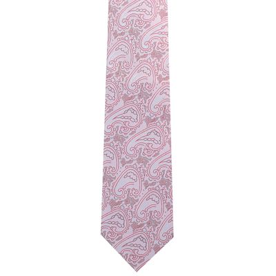 Tiekart men grey paisley  tie