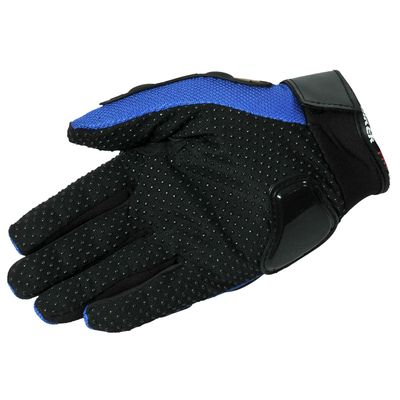 Rider gloves-Black and blue