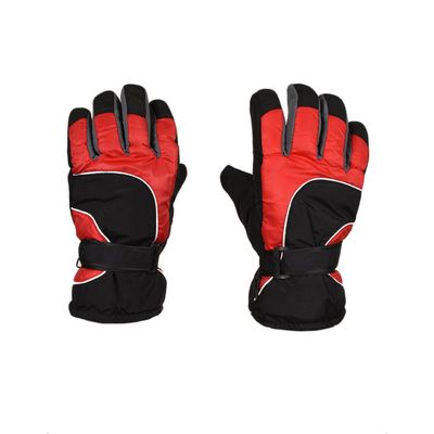 Tiekart men black & red gloves