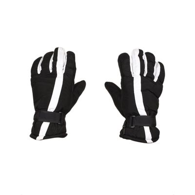 Tiekart men black & white gloves