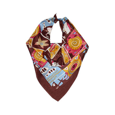 Tiekart men multi silk scarf