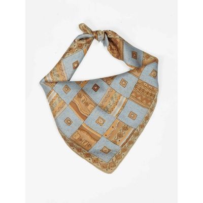 Tiekart men multi silk scarf