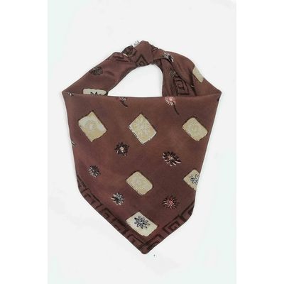 Tiekart men multi silk scarf