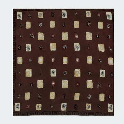 Tiekart men multi silk scarf