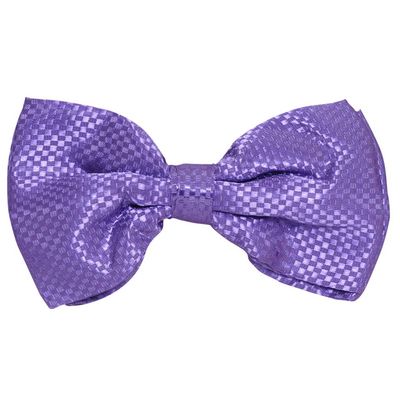 Tiekart men violet double bow tie