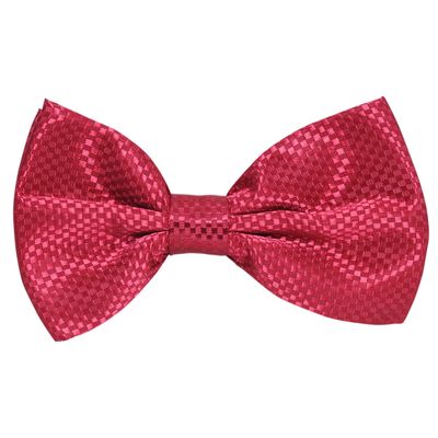 Tiekart men red double bow tie