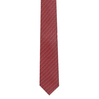 Tiekart men red skinny slim tie