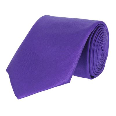 Tiekart men purple plain solids  tie