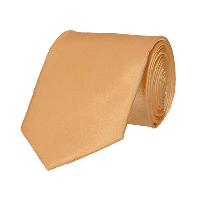 Tiekart men yellow plain solids  tie