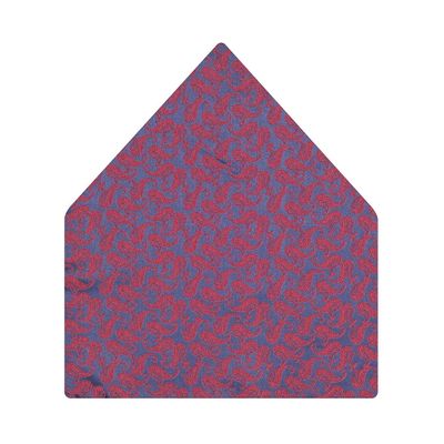 Tiekart men multi paisley  pocket square