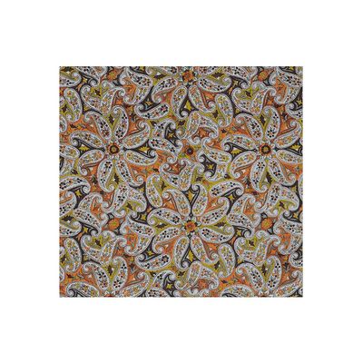 Tiekart men multi paisely silk pocket square