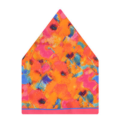 Silk Pocket Square-Psychedelic