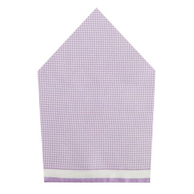 Tiekart men violet silk pocket square