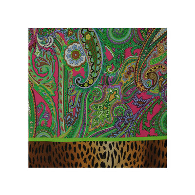 Multi Paisley Silk Pocket Square for Men