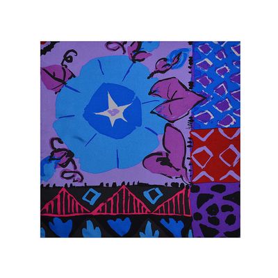 Multi Funky Silk Pocket Square for Men