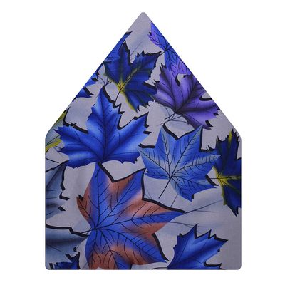 Blue Funky Silk Pocket Square for Men