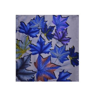 Blue Funky Silk Pocket Square for Men