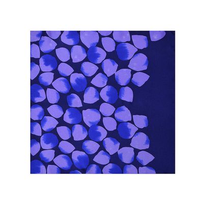 Blue Funky Silk Pocket Square for Men