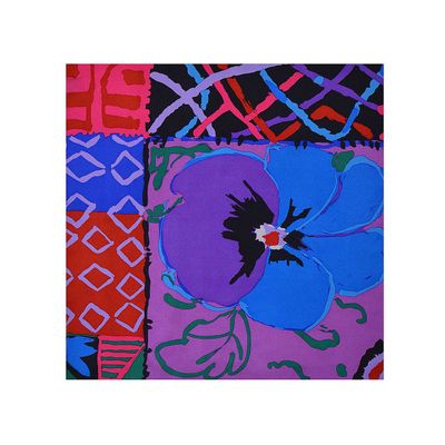 Multi Funky Silk Pocket Square for Men