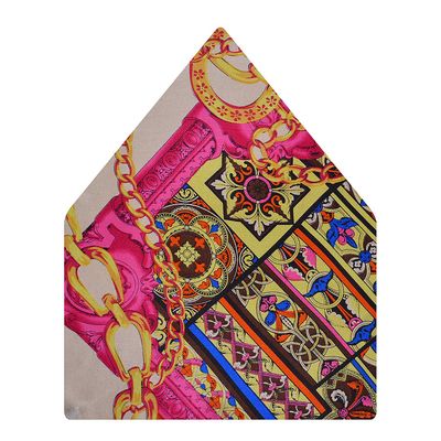 Multi Funky Silk Pocket Square for Men