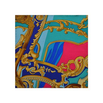 Multi Funky Silk Pocket Square for Men