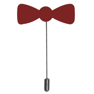 Tiekart men red lapel pin